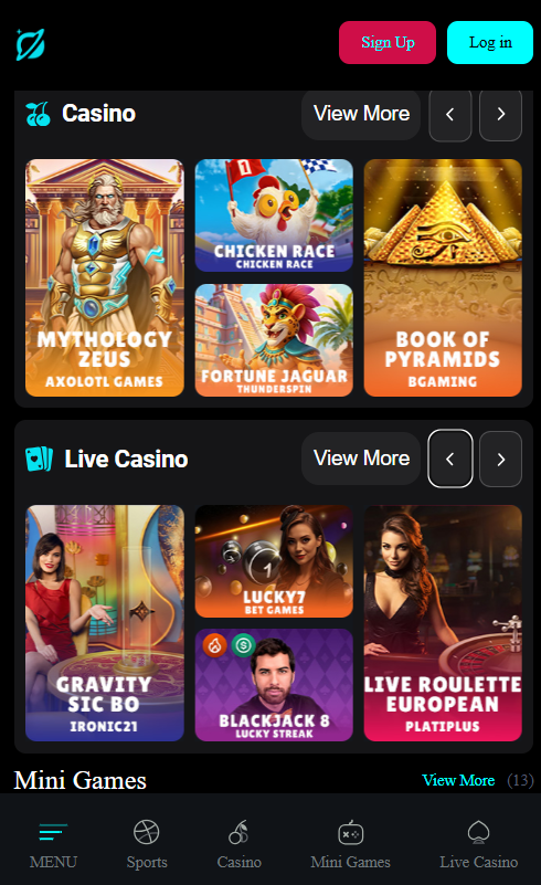 Cosmobet Casino mobile