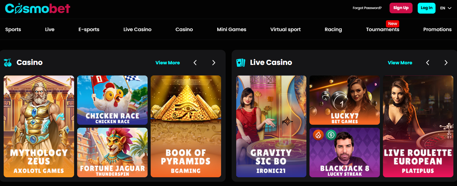 Cosmobet Casino